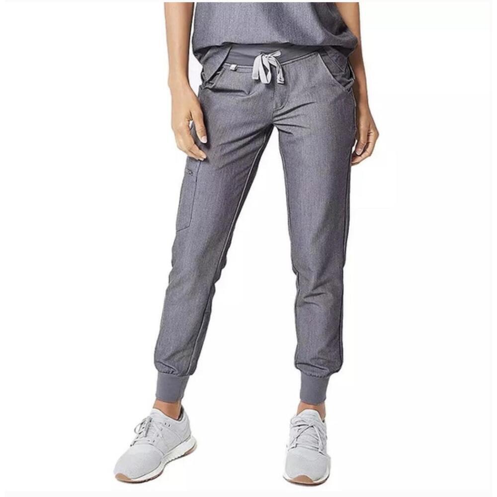 Figs Gray Graphite Zamora Jogger Scrub Pants Size Extra Small